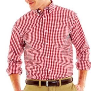 Dockers long-sleeve button-down dress shirt